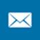 high quality mail media social social media square square flat icon